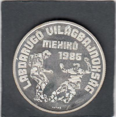 Beschrijving: 500 Forint SOCCER 86